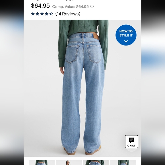 Aeropostale high rise 90s baggy jeans - Picture 2 of 8